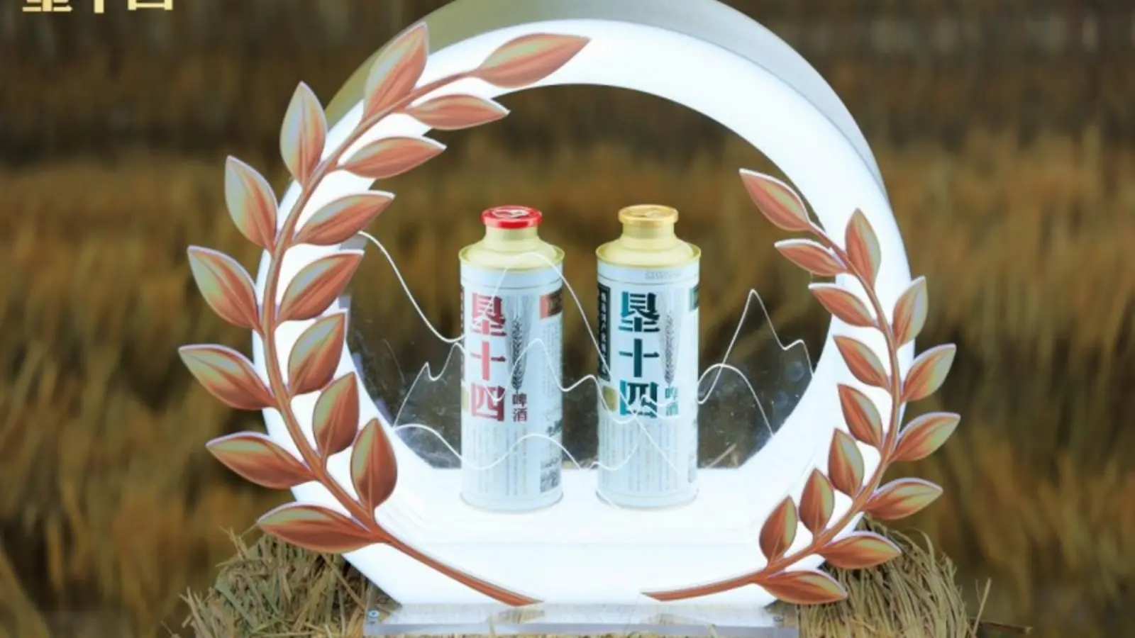 华润啤酒垦十四国产麦芽啤酒与国麦振兴品牌场景
