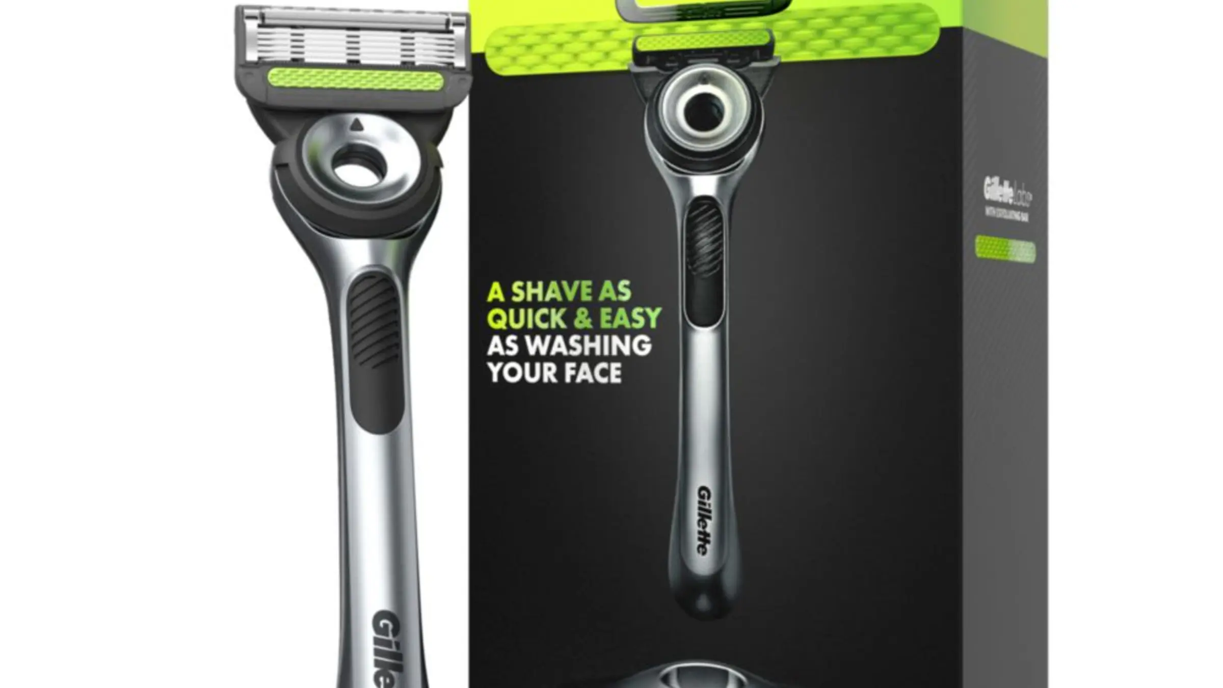 Gillette Labs 剃须产品品牌场景
